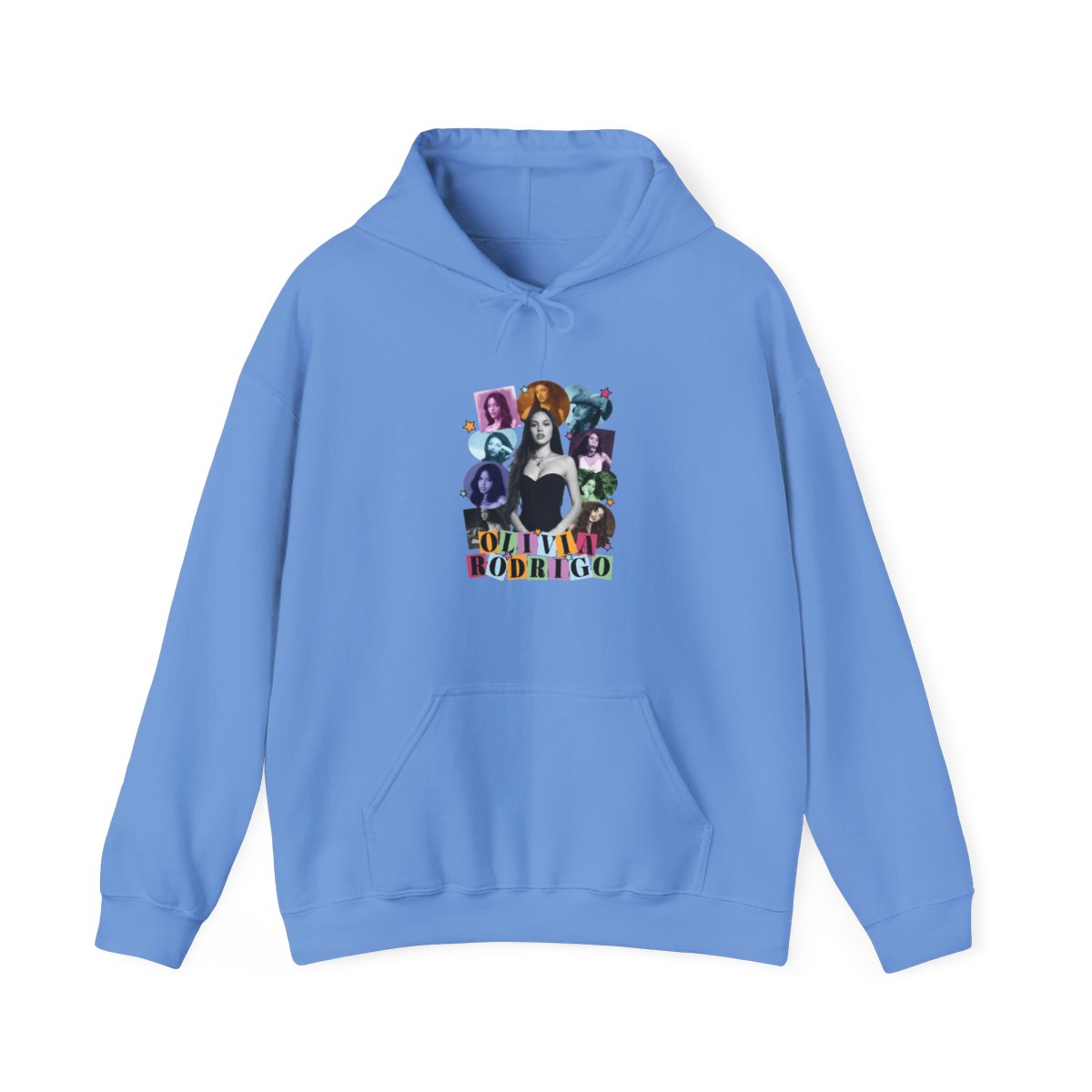 Olivia rodrigo - halftone Hoodie - alternate angle 2, merchandise