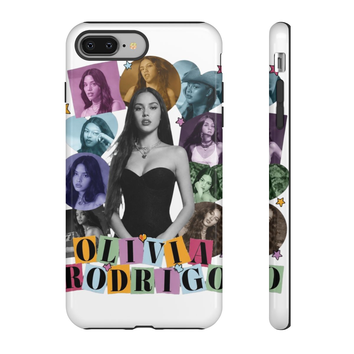 Olivia rodrigo - halftone Phone Case - alternate angle 4, merchandise