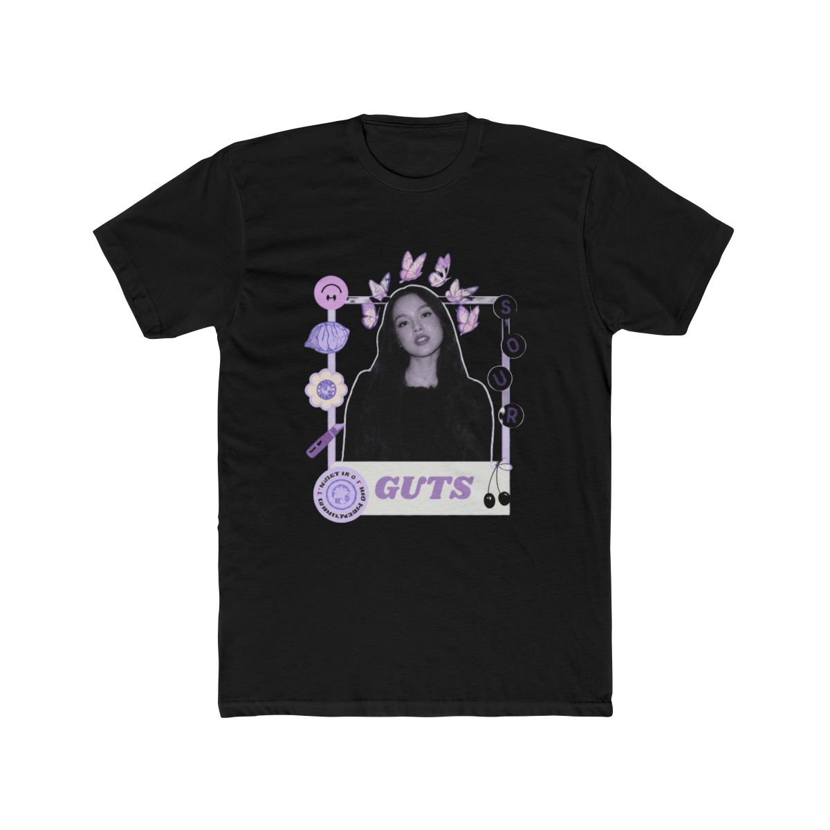 Olivia Rodrigo - Polaroid Long Sleeve T Shirt - alternate angle 5, merchandise