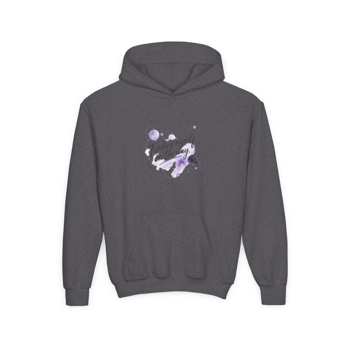Olivia Rodrigo "Finding myself on the way." Kids Hoodie - Olivia Rodrigo official Hoodies merch