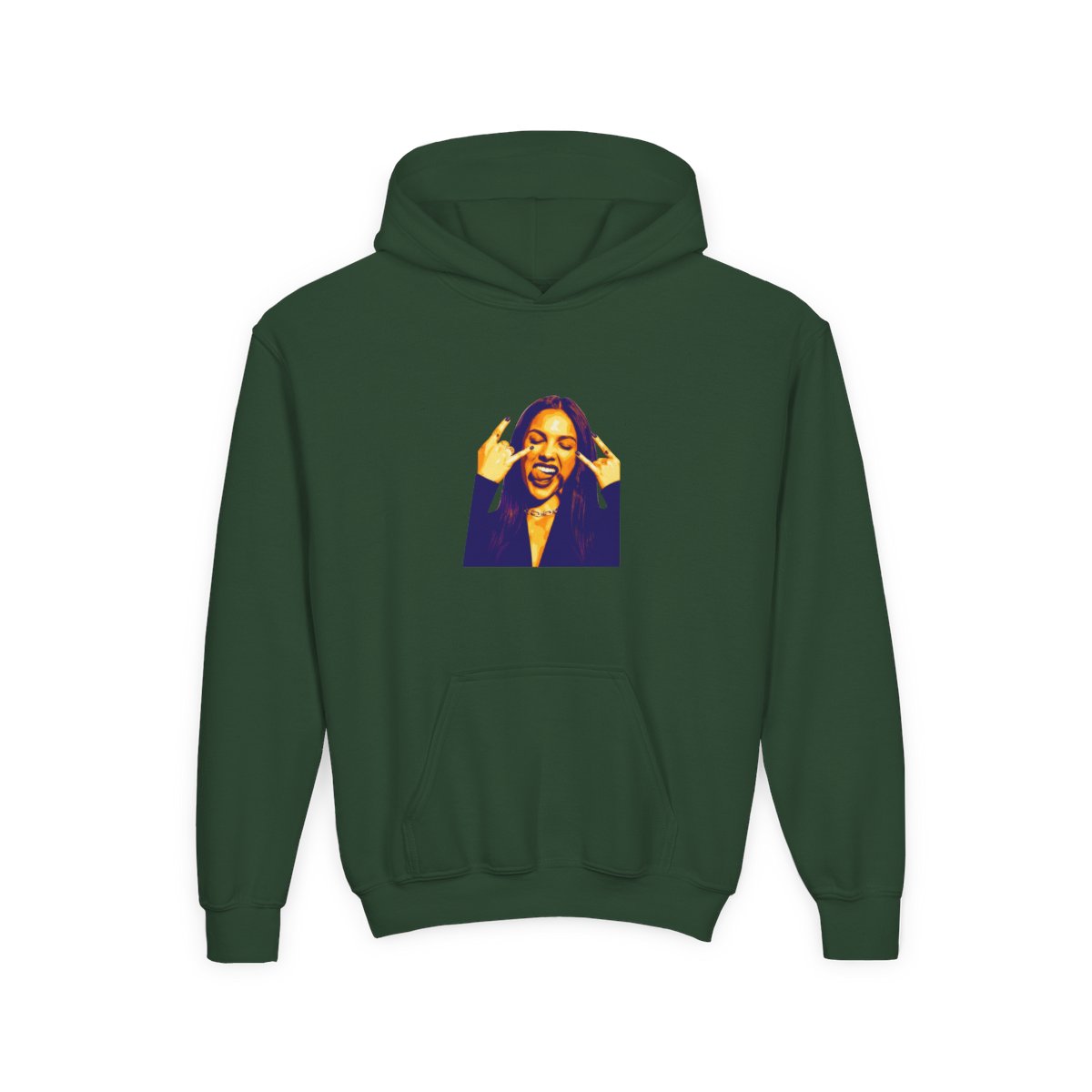 olivia rodrigo retro Kids Hoodie - alternate angle 2, merchandise